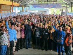 Dihadiri Ratusan Relawan dan Simpatisan, Ricky Ajak Menangkan Paslon SATRIA
