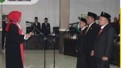 Pj.Bupati Diwakili Pj. Sekda Hadiri Rapat Paripurna DPRD Paluta