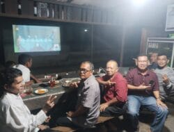 KOMPAKDESI Gelar Nobar Debat Kandidat Cabup dan Wabup Palas di Posko ADIL