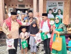 Relawan Paslon Iskandar-Adli Gelar Baksos di Desa Pekubuan