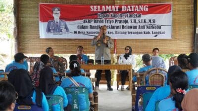 Deklarasi Relawan Anti Narkoba, AKBP David: Kegiatan Ini jadi Langkah Awal
