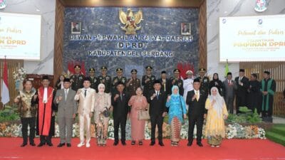 Pimpinan DPRD Deli Serdang 2024-2029 Resmi Dikukuhkan