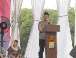 Polres Langkat Gelar Tabligh Akbar Wujudkan Pilkada Aman dan Damai
