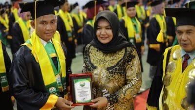 Wakil Bupati Hadiri Wisuda Sarjana ke VI STAIN Madina