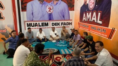 Pasangan AMAL Bubar, Ucapkan Terimakasih kepada Timses dan Pendukungnya