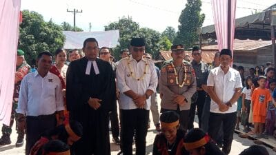 Perayaan Natal Oikumene Kabupaten Madina di Desa Humbang I Khidmat