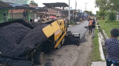 Warga Desa Bintang Meriah Sambut Baik Pengaspalan Jalan