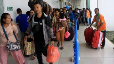 Meriahkan Nataru, Pelabuhan Belawan Dibanjiri Kedatangan Penumpang