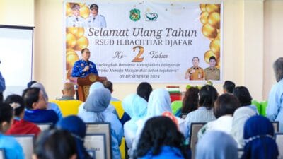 RSUD H Bachtiar Djafar Diharapkan Terus Tingkatkan Pelayanan Kesehatan