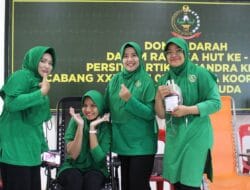 HUT Persit ke-79, Kodim Abdya Sumbang 40 Kantong Darah