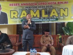 Lurah Bersama Warga Sukaramai Keluhkan Banjir dan Narkoba ke Fraksi Golkar DPRD Binjai