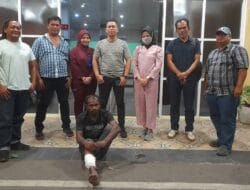 Tim Reskrim Polsek Medan Baru Tembak Maling Motor di depan Tiara Conventoin Centre