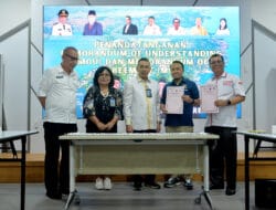 Pj Sekdaprov Sumut Saksikan Penandatanganan Kerja Sama dan Kesepahaman Toba Caldera UGG