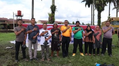 Menyambut Ramadhan, Polres Palas Sembelih 2 Ekor Sapi