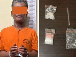 Berulah Lagi, Pria  Residivis Narkotika di Langkat Diciduk Polisi