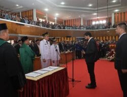 Gubernur Muzakir Manaf Lantik Mirwan – Baital Mukadis