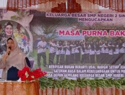 SMPN 2 Sinunukan Gelar Acara Purna Bakti Dra Lanna Dewi Lubis S Pd