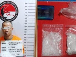 Berusaha Kabur, Bandar Sabu Warga Labusel Dihadiahi Timah Panas
