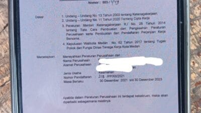 Jadi Rekanan Penyedia Tenaga Keamanan di DPRD Sumut, PT BWG Belum Perbaharui PP ke Disnaker