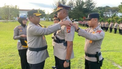 Kapolres Abdya Pimpin Sertijab Wakapolres