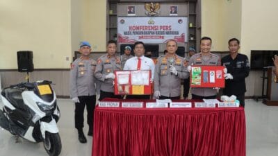 Sabu Dikubur di Kandang Bebek, Dua Kurir Dibekuk Polisi