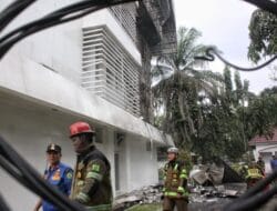 Gedung Disdik Prov. Sumut Terbakar, Dugaan Sementara Arus Pendek