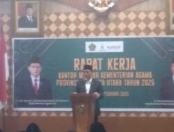 Wamenag RI Buka Raker Kemenag Sumut