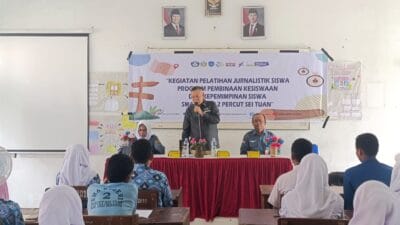 Siswa SMA 2 Percut Sei Tuan Ditantang Jadi Jurnalis