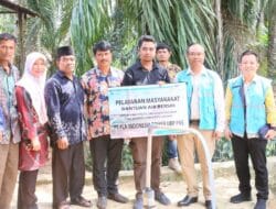 Atasi Krisis Air Bersih, PT PLN Indonesia Power UBP Beri Satu Unit Sumur Bor di Desa Bukit Selamat