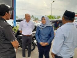 Atika Tinjau Sejumlah SPBU di Madina, Pastikan Pasokan BBM Lebaran Aman