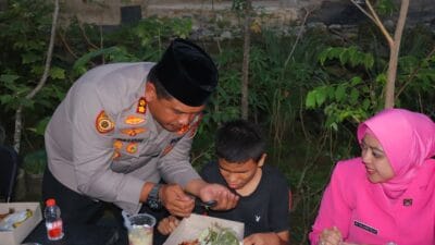 Polres Madina dan Bhayangkari Bukber Keluarga Penyandang Disabilitas