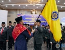 Wabup Hadiri Pelantikan DPK IKAPTK Kabupaten Karo Periode 2025-2030