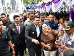 Kunjungan Pertama Sebagai Gubernur, Bobby Nasution Serap Aspirasi Warga Samosir