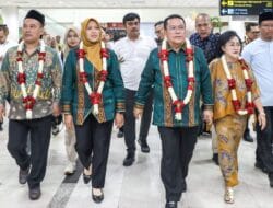 Usai Ikuti Retret Kepala Daerah, Wesly – Herlina Kembali ke Pematang Siantar