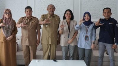 Bupati Langkat Sambut Kacab Baru Bank Mandiri Berandan, Perkuat Sinergitas