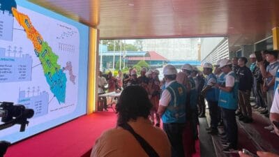 Direktur dan Kementrian ESDM Cek Kesiapan Lisrtik di PLN UID Sumut