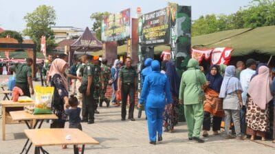 Jelang Idul Fitri, Korem 011 Lilawangsa Gelar Pasar Murah