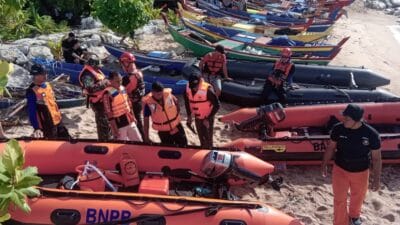 Apel Personil Pencarian Warga Gunung Kerambil Hari ke Tiga Korban Hilang M. Zaidan