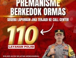 Kapolres Aceh Selatan: Tindak Tegas Aksi Premanisme Berkedok Ormas