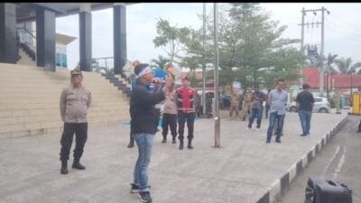 Tolak Perubahan Penetapan Calon Ketua, Puluhan Pemuda Madani Geruduk DPRD Binjai
