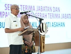 Sertijab Bupati dan Wabup Asahan, Surya Ajak Selaraskan Pembangunan Pemkab dan Pemprov