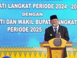Hari Pertama Kerja, Bupati Langkat Tandatangani Komitmen Penerapan UHC