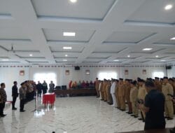 Sekda Madina Lantik 110 Pejabat Eselon II, III dan IV