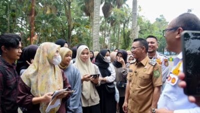 Zakiyuddin Tinjau Pendaftaran Mudik Gratis Pemko Medan 2025