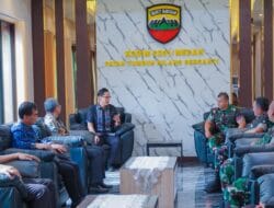 Dukung Pembangunan dan Atasi Kenakalan Remaja, Rico Waas Perkuat Sinergitas dengan Dandim 0201/Medan