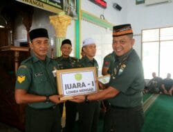 Danrem Lilawangsa Gelar Lomba Baca Quran Antar Prajurit TNI
