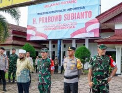 Presiden Prabowo Mampir di Bengkulu untuk Jemput Aspri