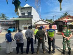 Kapolsek Barteng Pimpin Apel Pagi Pospam 1 Operasi Ketupat Toba 2025