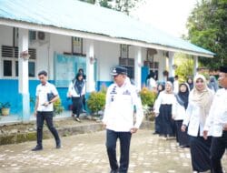 Sidak ke SMPN 6 Panyabungan, Bupati Madina Tekankan Pentingnya Disiplin Waktu