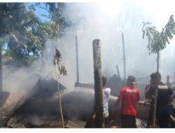 1 Unit Rumah dan 2 Unit Kenderaan di Kuala Batee Abdya Hangus Terbakar